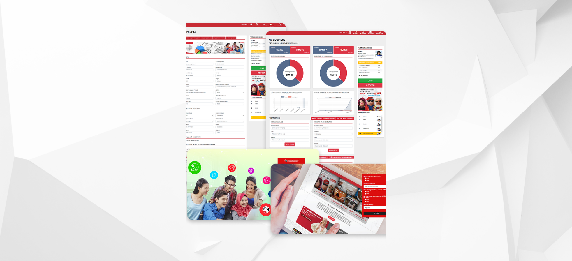 UiUX: eUsahawan System